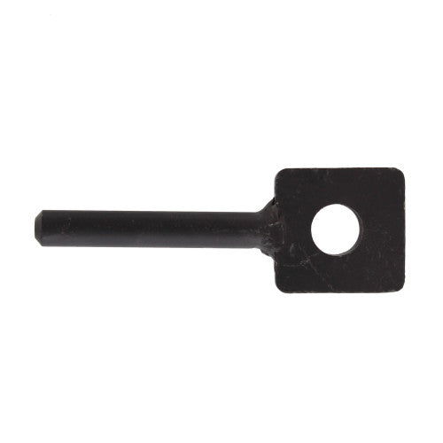 GATE LOCKING PIN ROUND BLACK