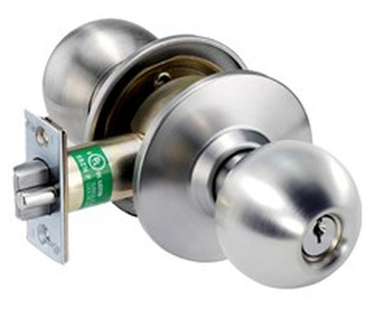 ARROW VESTIBULE LOCK BALL US-26D 2-3/8″BACK-SET