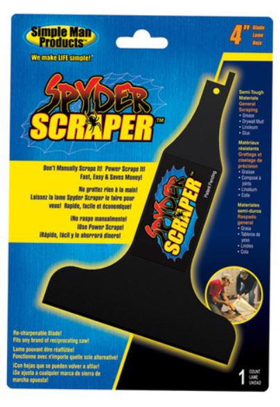 SIMPLE MAN SPYDER SCRAPER 4″
