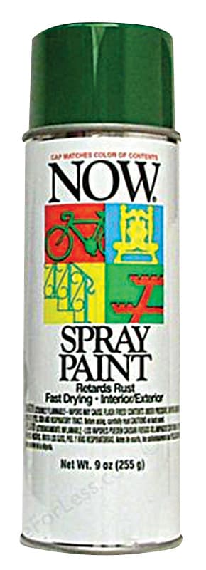 SPRAY PAINT “NOW” GLOSS WHITE