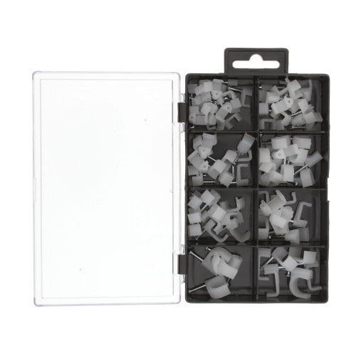 ASST CABLE CLIPS 85PC