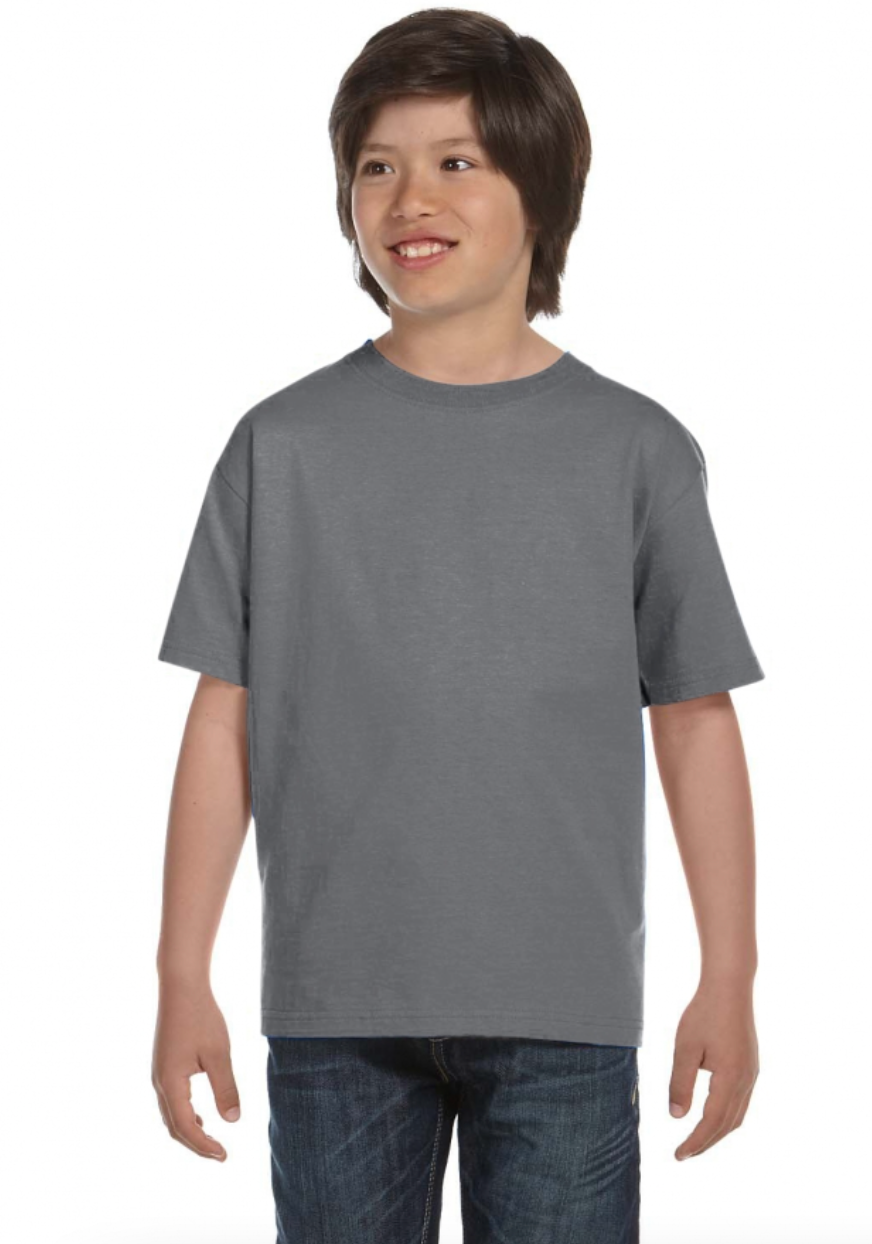 Gildan G800B Youth 5.5 oz., 50-50 T-Shirt