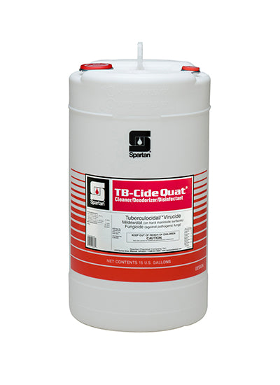 SPARTAN TB-CIDE QUAT DISINFECTANT, 15 GAL DRUM