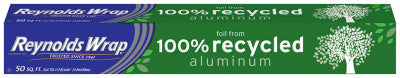 ALUMINUM FOIL 12″X50′ RECYCLED