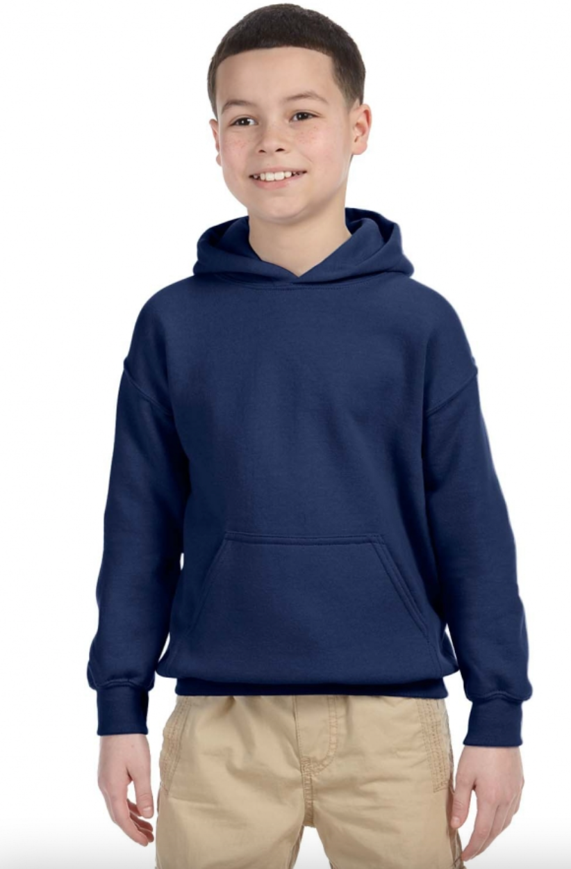 Gildan G185B Youth Heavy Blend 8 oz., 50 50 Hood