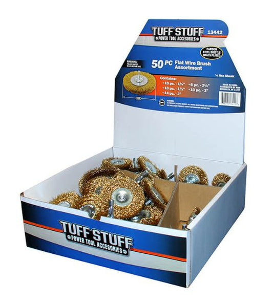 WIRE WHEEL FLAT BRUSH