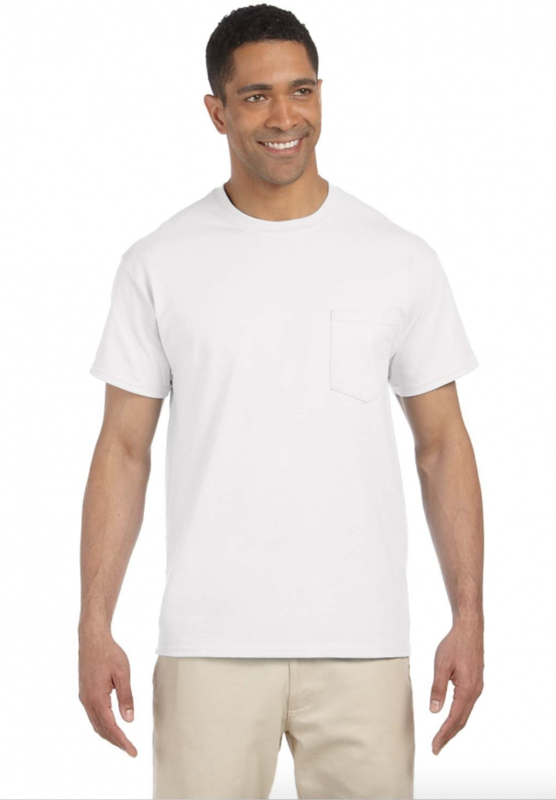 Gildan G230 Adult Ultra Cotton® 6 oz. Pocket T-Shirt