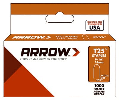 STAPLE T-25 9/16″ 1000-BX