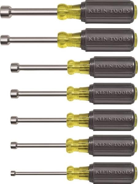 NUTDRIVER SET 7-PC 3/16-1/2