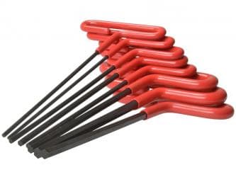 HEX KEY SET 8PC. T-HANDLE SAE