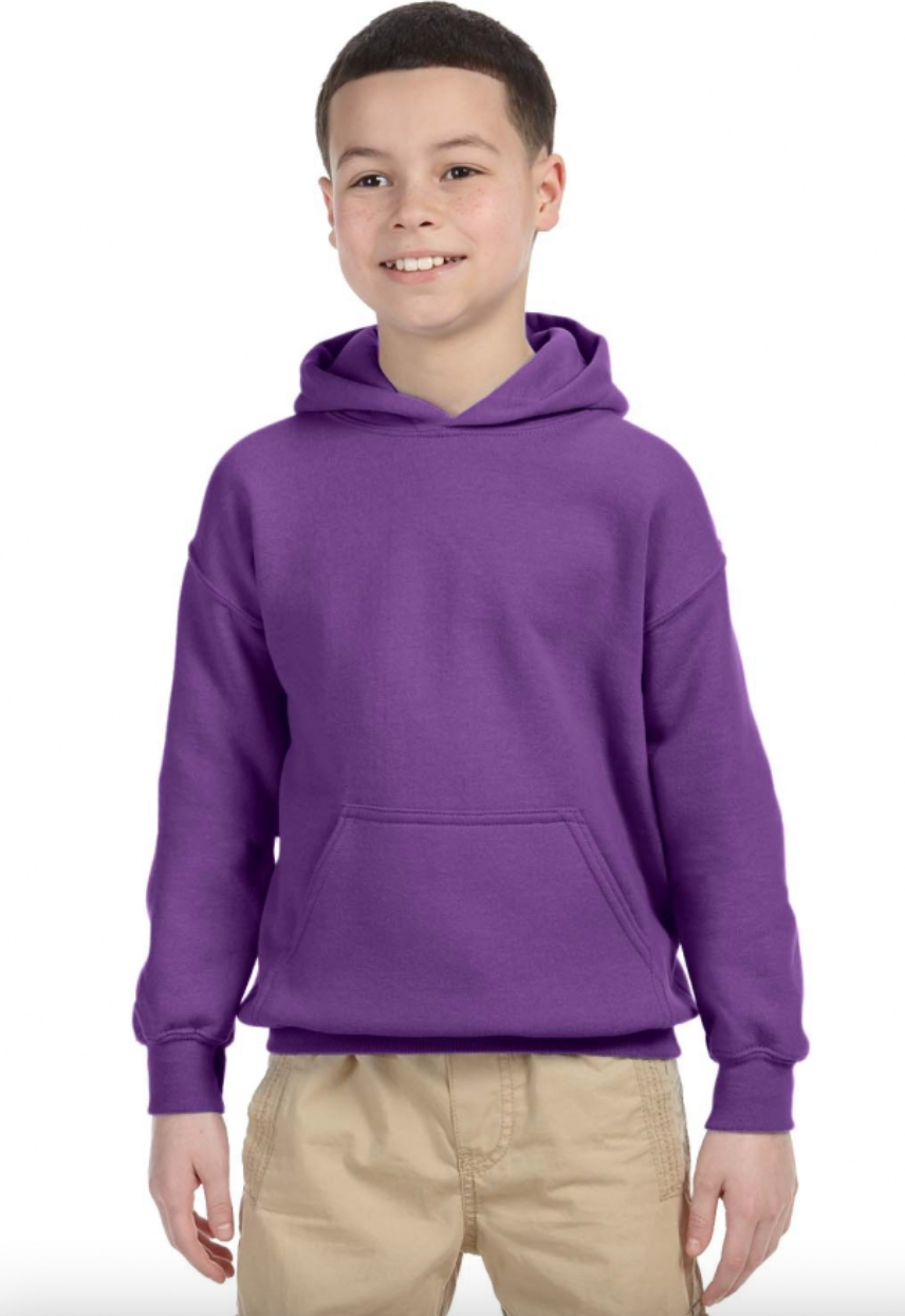 Gildan G185B Youth Heavy Blend 8 oz., 50 50 Hood