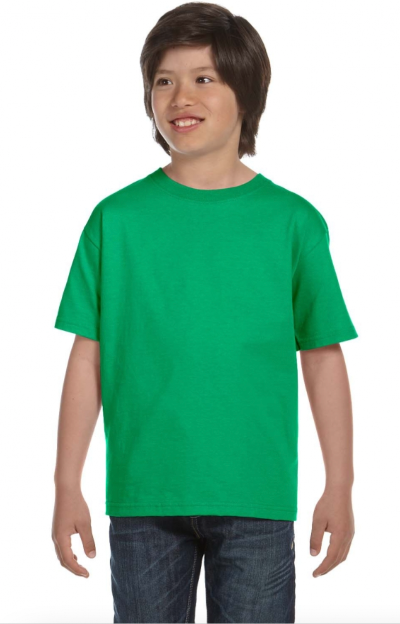 Gildan G800B Youth 5.5 oz., 50-50 T-Shirt