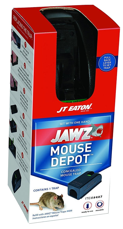 MOUSE TRAP COVERED SNAP TRAP JT-EATON 407