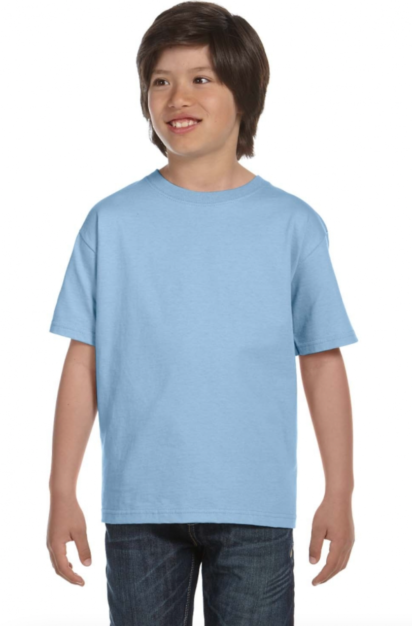 Gildan G800B Youth 5.5 oz., 50-50 T-Shirt