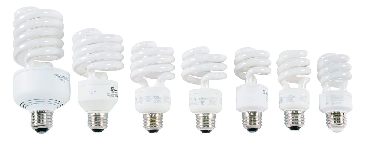 BULBS SPIRAL 19WATT 2700K