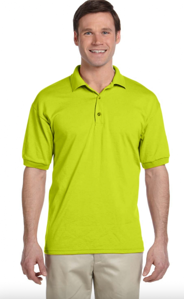 Gildan G880 Adult 6 oz. 50-50 Jersey Polo