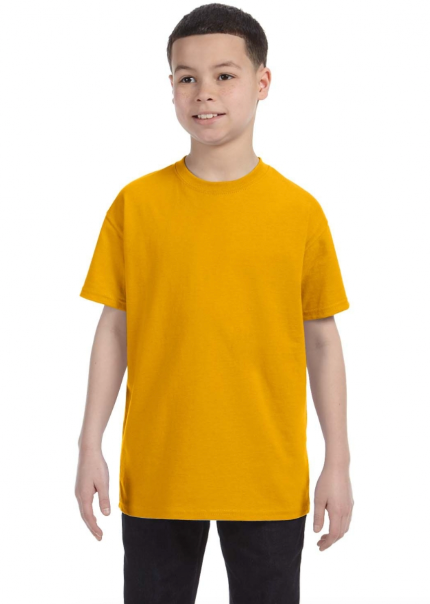 Gildan G500B Youth Heavy Cotton 5.3oz T-Shirt