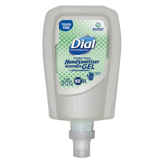 DIAL GEL HAND SANITIZER FIT UNIVERSAL TOUCH-FREE REFILL (1L)