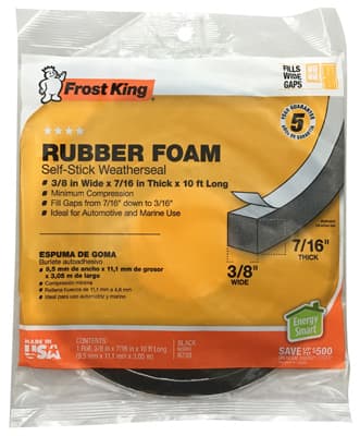 WEATHER STRIP TAPE SPONGE