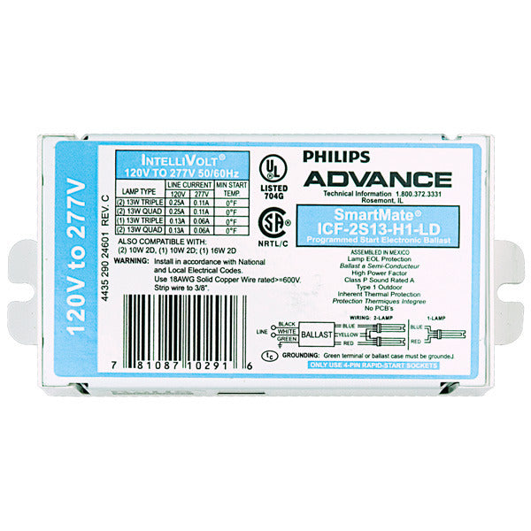 BALLAST ADVANCE SMARTMATE IFC-2S13-H1-LDK 10W,13W,16W