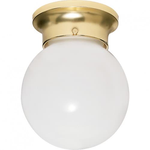 FIXTURE 1 BULB 8″ GLOBE