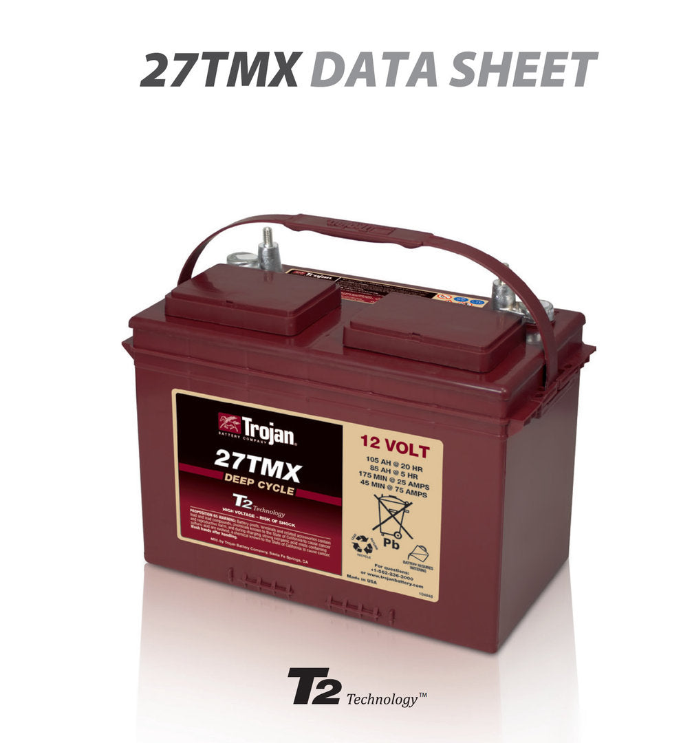 TROJAN BATTERY 12VOLT WITH UT TERMINAL