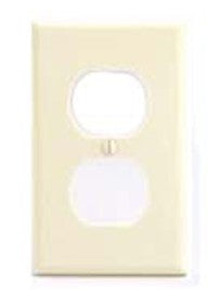 MULBERRY, 1-DUPLEX RECEPTACLE; 1 GANGS; DESIGNATED SIZE STANDARD; STEEL; IVORY; SMOOTH SEMI GLOSS; APPLICATION RESIDENTIAL