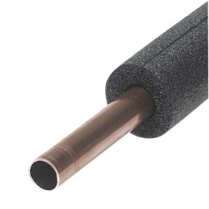 PIPE WRAP BLACK FOAM 2-1/8″X3/8″X6′