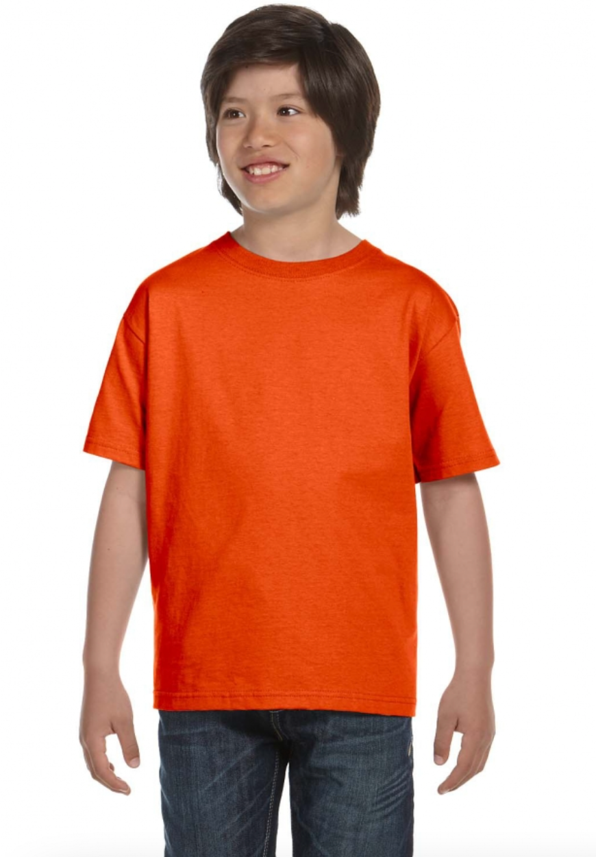 Gildan G800B Youth 5.5 oz., 50-50 T-Shirt