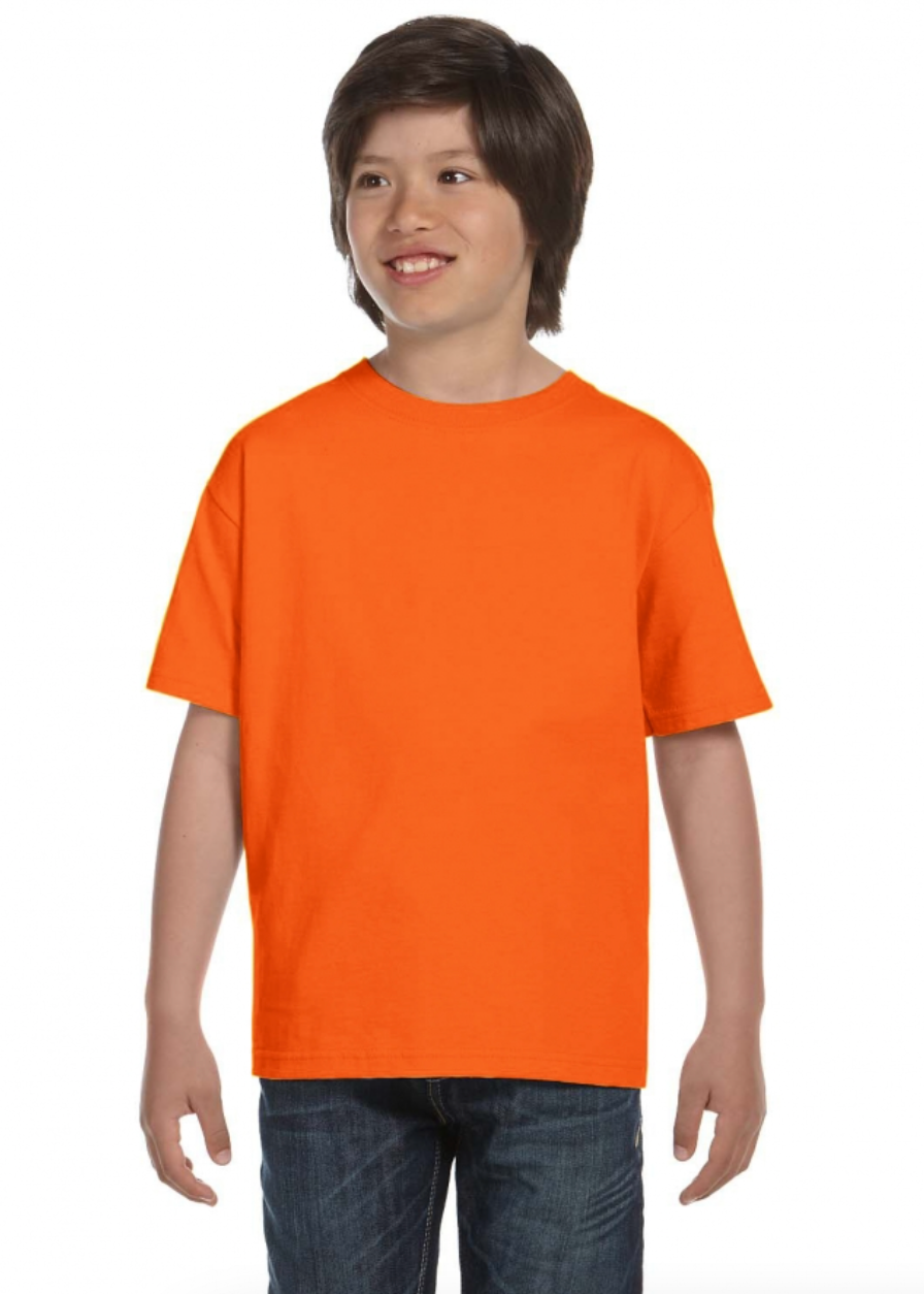 Gildan G800B Youth 5.5 oz., 50-50 T-Shirt