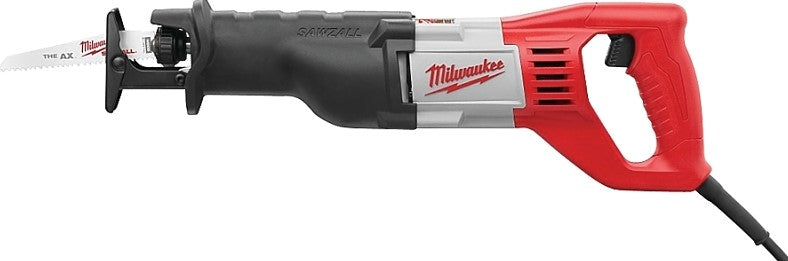 MILWAUKEE 6519-31 RECIPROCATING SAW KIT, 12 A, 1-1/8 IN L STROKE, 0 TO 3000 RPM