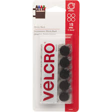 BLACK VELCRO COIN