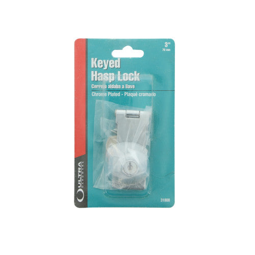 HASP 3″ SAFETY W/CYLINDER LOCK