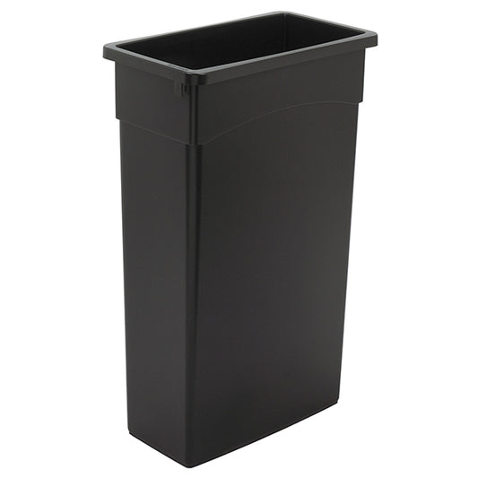 SLIM JIM PAIL BLACK 342023-03 23GL WALL HUGGER