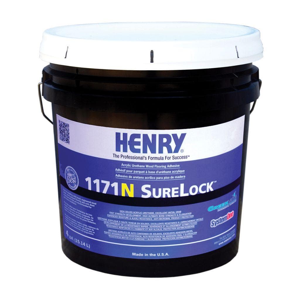WOOD FLOOR ADHESIVE HENRY 4GL