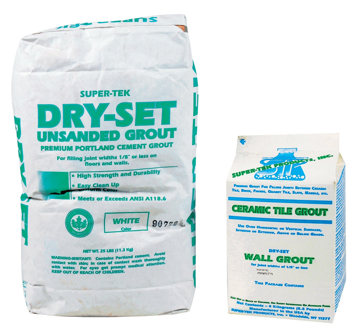 TILE GROUT 8LB. WALL WHITE