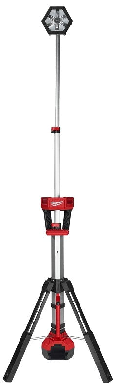MILWAUKEE M18 ROCKET 2131-20 DUAL POWER TOWER LIGHT, 18 V, LITHIUM-ION (NOT INCLUDED) BATTERY, 1-LAMP, LED LAMP