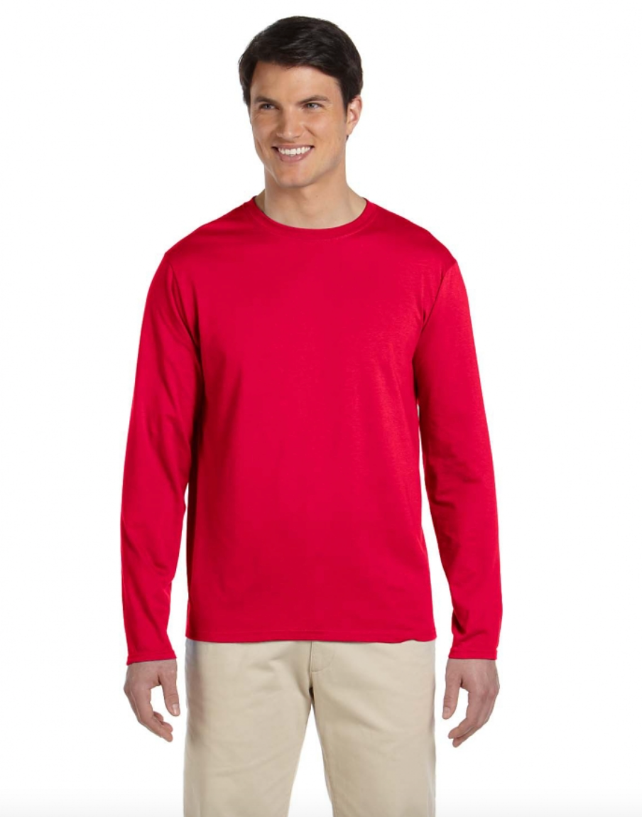 Gildan G644 Adult Softstyle® 4.5 oz. Long-Sleeve T-Shirt
