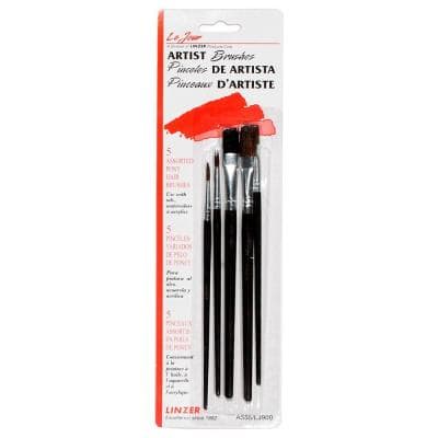 PAINT BRUSH ARTIST 5PK. ASST