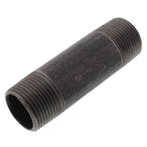 NIPPLE BLACK 1″X 4″