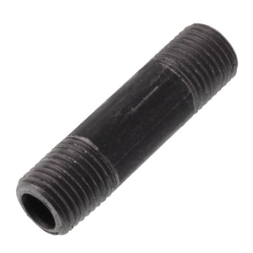 NIPPLE BLACK 1/4″X 2″