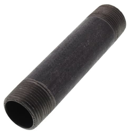 NIPPLE BLACK 3/4″X4-1/2″