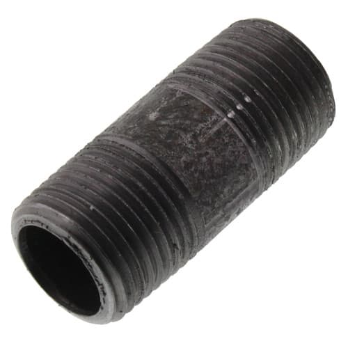 NIPPLE BLACK 3/8″X SH