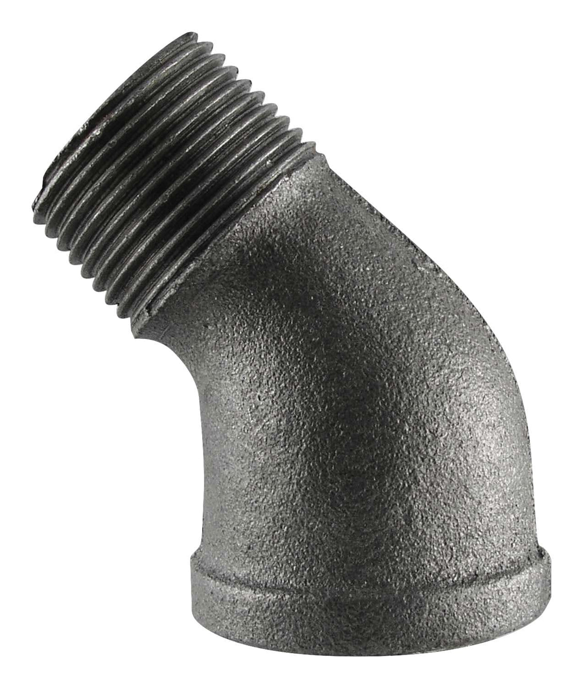 ELBOW ST BLACK 45 3/4″