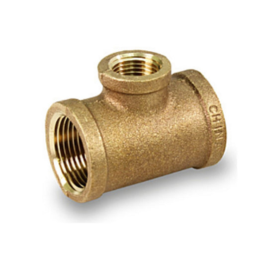 TEE BRASS 1-1/2″ X 1-1/2″ X 1/2″