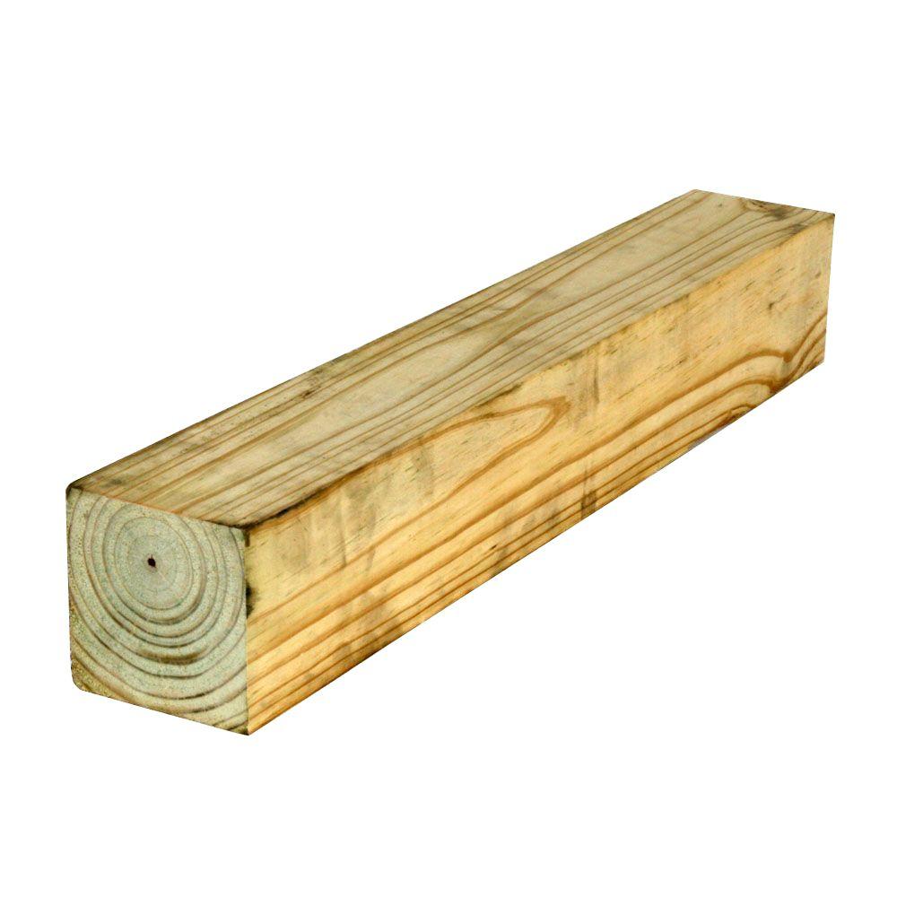 WOOD PRESSURE TREATED 4″X4″X12FT.