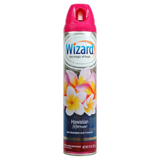 WIZARD AIR FRESHENER 10/OZ HAWAIIAN RETREAT
