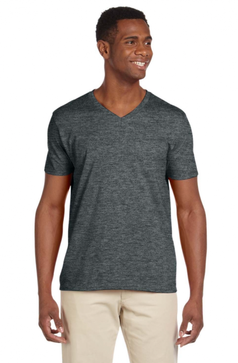 Gildan G64V Adult Softstyle® 4.5 oz. V-Neck T-Shirt