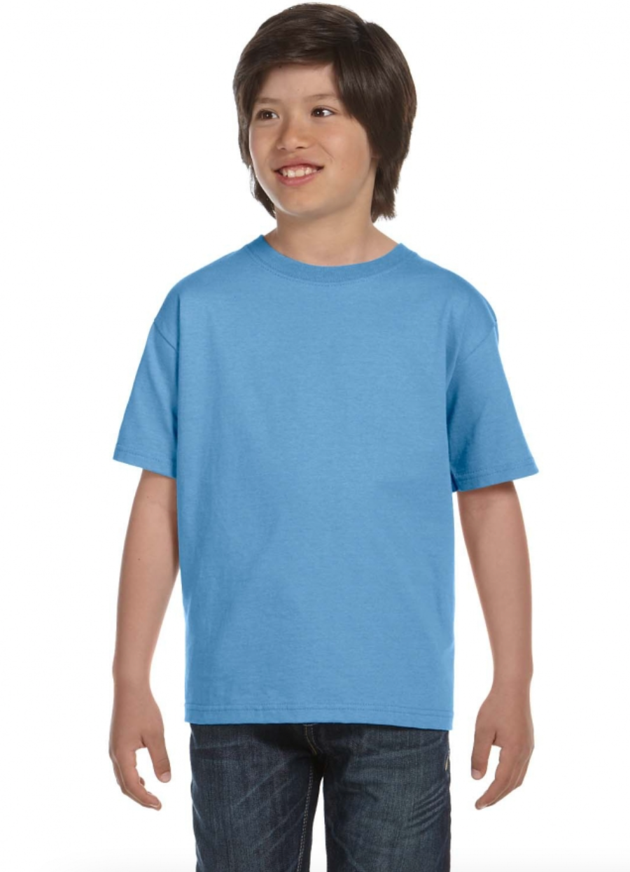 Gildan G800B Youth 5.5 oz., 50-50 T-Shirt