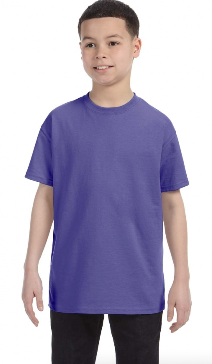 Gildan G500B Youth Heavy Cotton 5.3oz T-Shirt